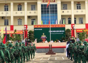 Lễ giao nhận quân năm 2021 của thành phố Phú Quốc