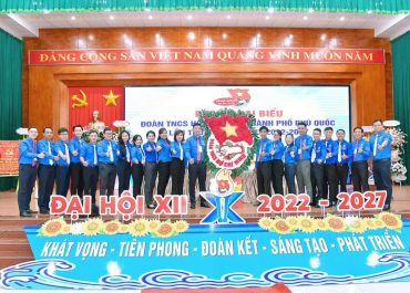 ĐOÀN TNCS HỒ CHÍ MINH THÀNH PHỐ PHÚ QUỐC TỔ CHỨC THÀNH CÔNG ĐẠI HỘI LẦN THỨ XII, NHIỆM KỲ 2022-2027